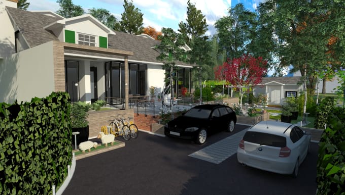 I will give new ideas for your front or backyard design