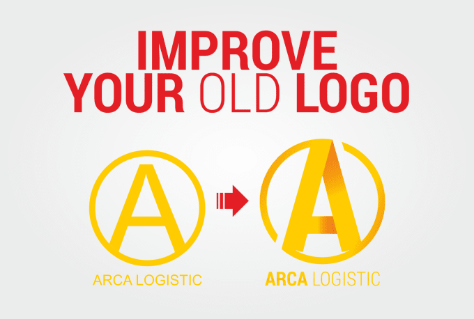 I will improve your old logo