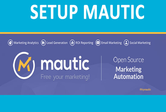 I will install mautic email marketing automation application