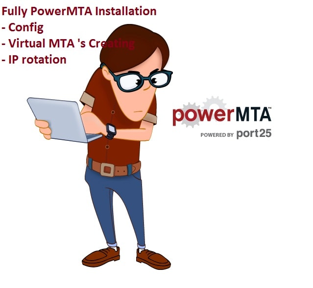 I will install power mta to send unlimited emails