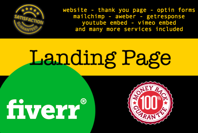 I will make a high quality landing or squeeze page