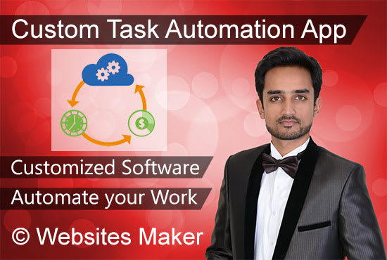 I will make custom automation software for windows