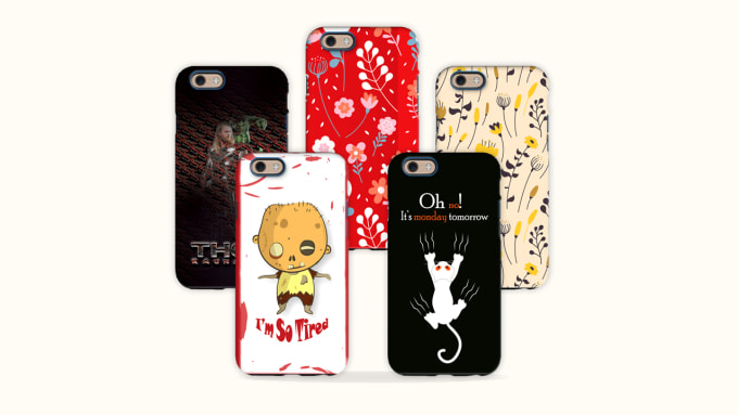 I will make iphone, samsung case design for your idea