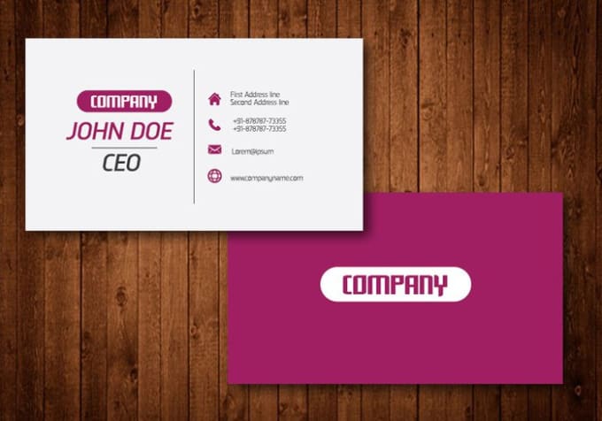 I will make OutStanding and Professional BUSINESS card