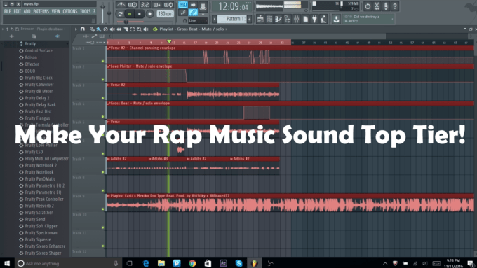 I will mix your rap song