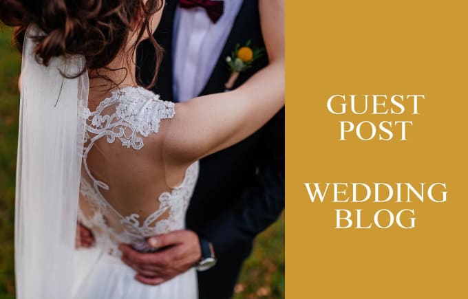 I will post your article on my wedding blog