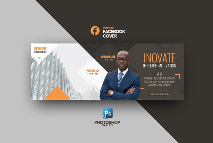 I will professionally design a facebook cover, banner