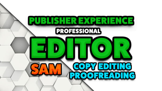 I will provide book editing and proofreading