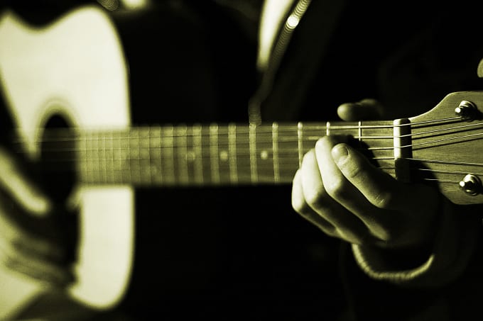 I will record soulful acoustic guitar