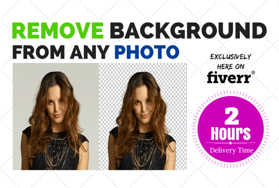 I will remove background from photo or photoshop edit