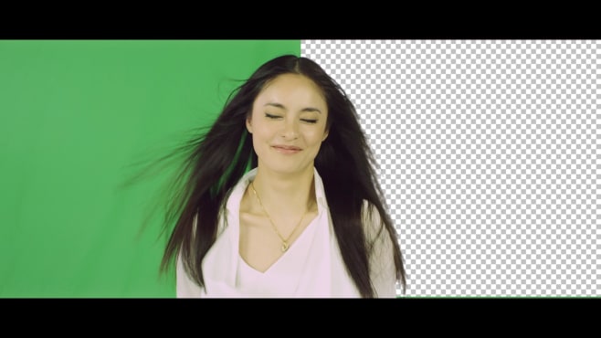 I will remove green screen your video