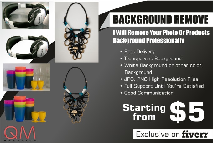 I will remove your photo or products background professionally