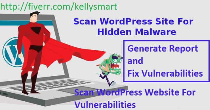 I will scan your website, generate result and fix vulnerables