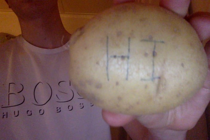 I will send personalised Potato messages