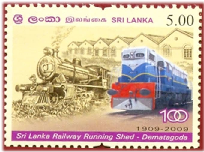 I will send you 10 used stamps from Sri Lanka