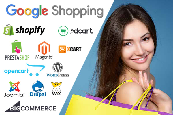 I will set up google shopping including merchant centre feed
