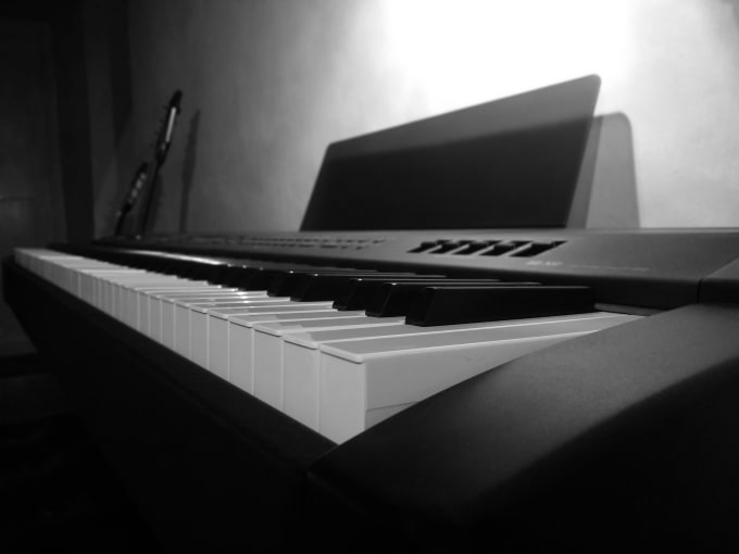 I will teach the piano, keyboard and music theory online