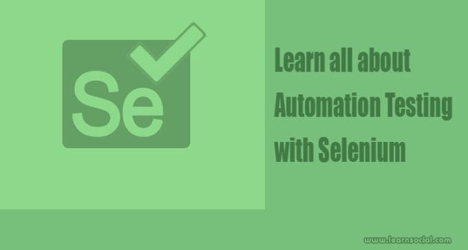 I will teach you automation for web application or mobile apps