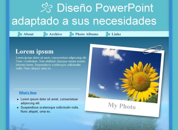 I will to design a powerpoint presentation