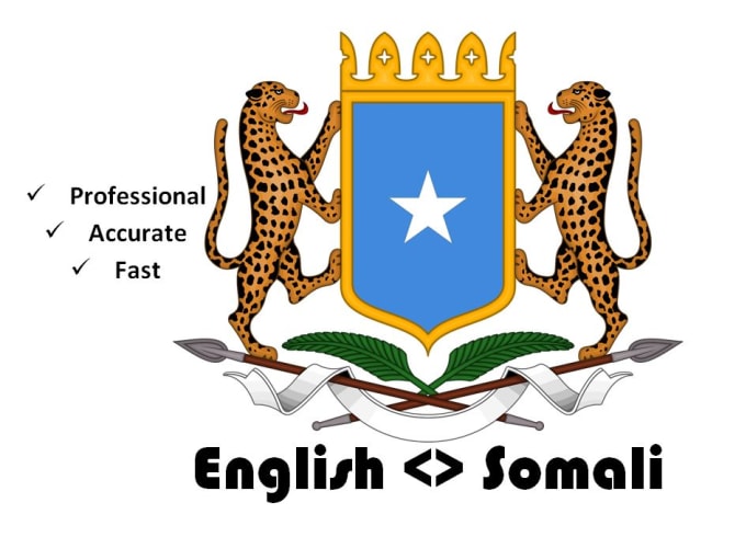 I will translate any document english to somali