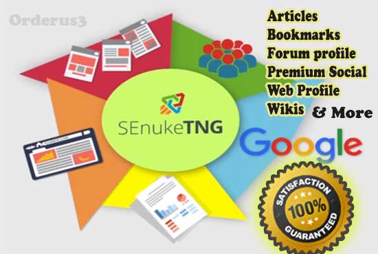 I will use Senuke xcr to create backlinks, articles, bookmarks, Forum profile and More