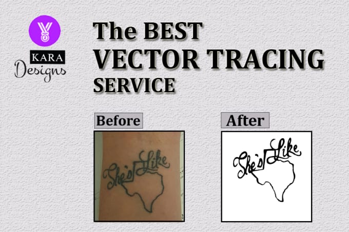 I will vectorize your tattoos and sketches within 24 hours