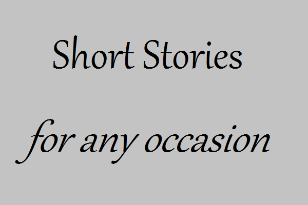 I will write a short story