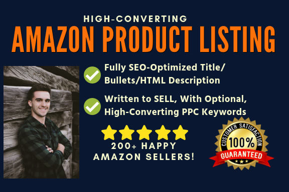 I will write an amazing amazon listing with SEO copywriting