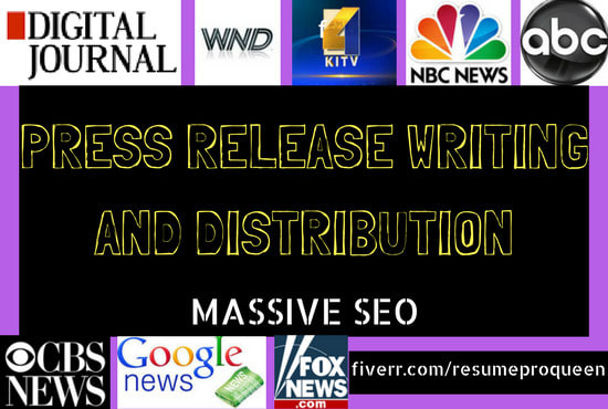 I will write creative press release and press release distribution release