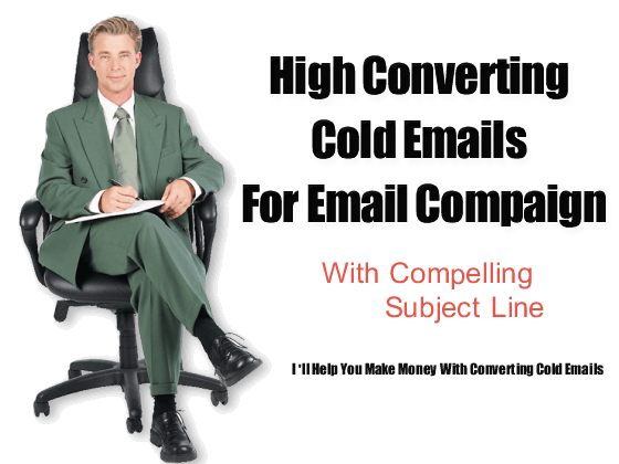 I will write high converting cold email copy