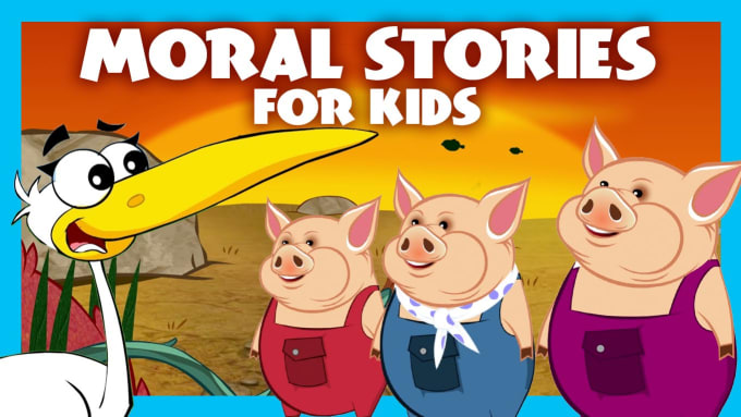 I will write moral based children story, ebook or content
