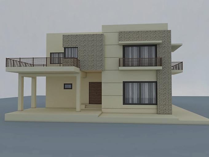 I will architecture 2d and 3d models