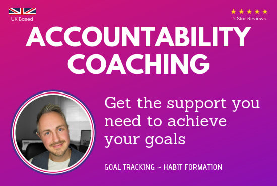 I will be your accountability coach