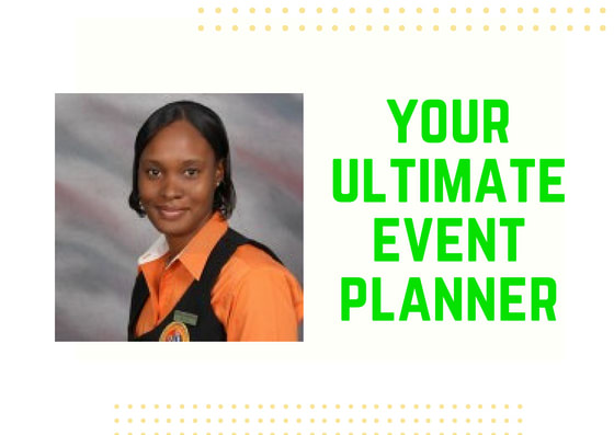 I will be your event planner