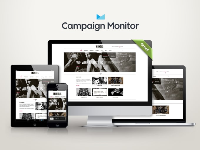 I will convert PSD to campaign monitor responsive email template
