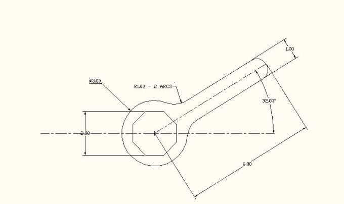 I will create 2d drawings  related to an engineering design problem