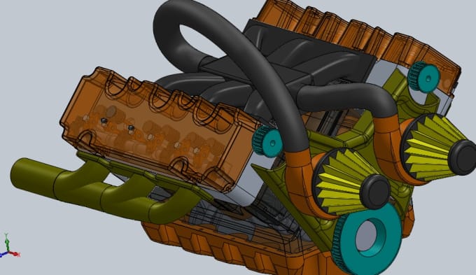 I will create 3d solid models on solidworks