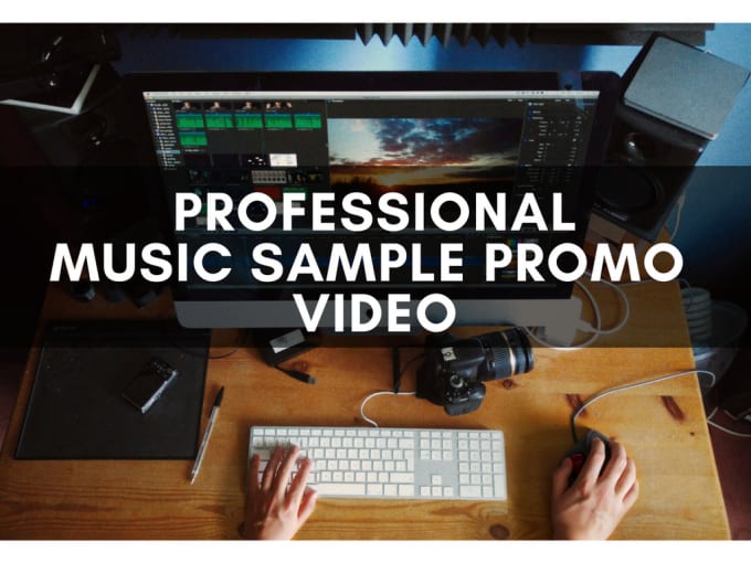 I will create a professional  promo video for your music