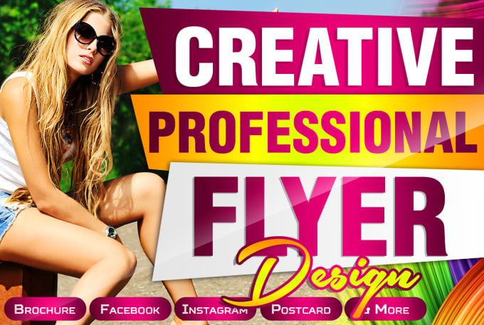 I will create a promotional eddm postcard, poster, flyer design