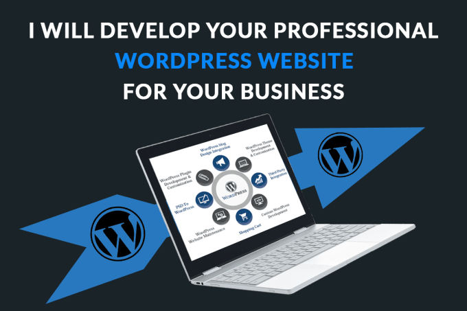 I will create full wordpress website for you