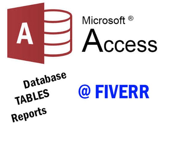 I will create microsoft access database projects for you