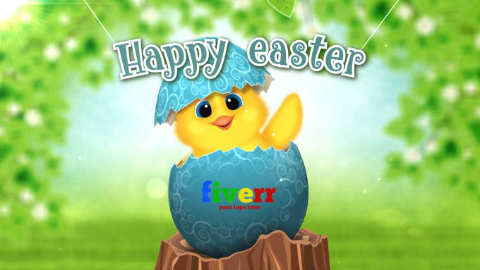 I will create This Amazing Happy Easter Video for your Family or Business