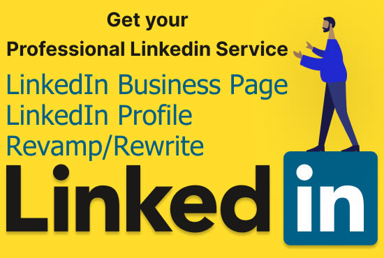 I will create your linkedin business page or company page