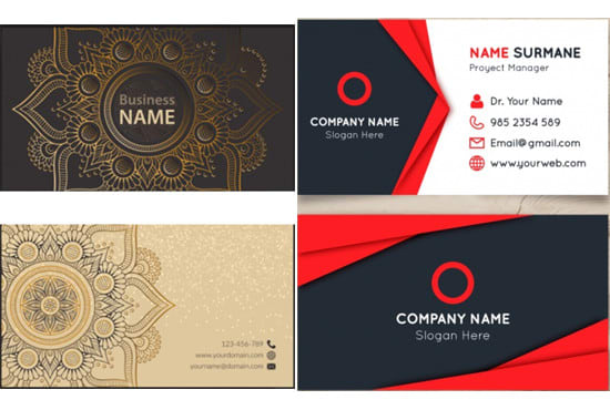 I will design 2 outstanding double sided business card