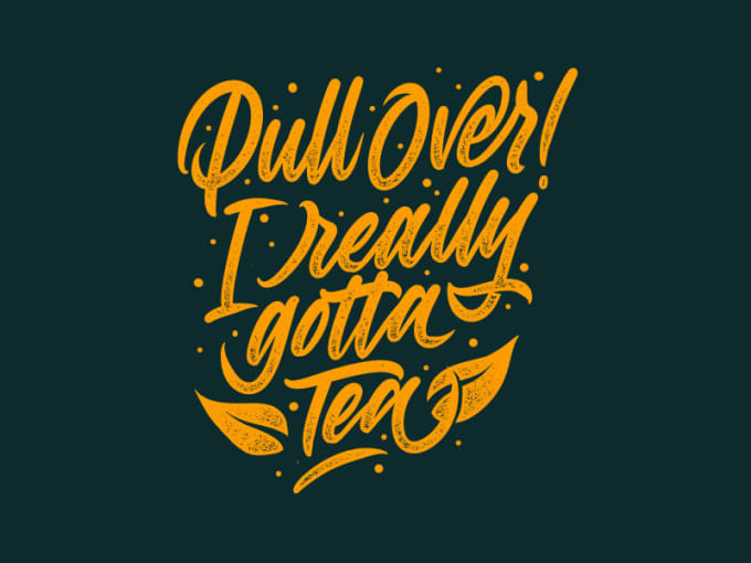 I will design a creative hand lettering and typography for you