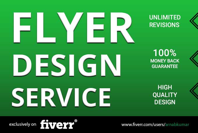 I will design amazing flyer for you