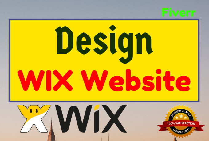 I will design and redesign wix website