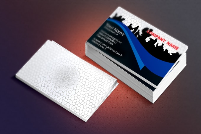 I will design clean 2 business card within 24 hrs