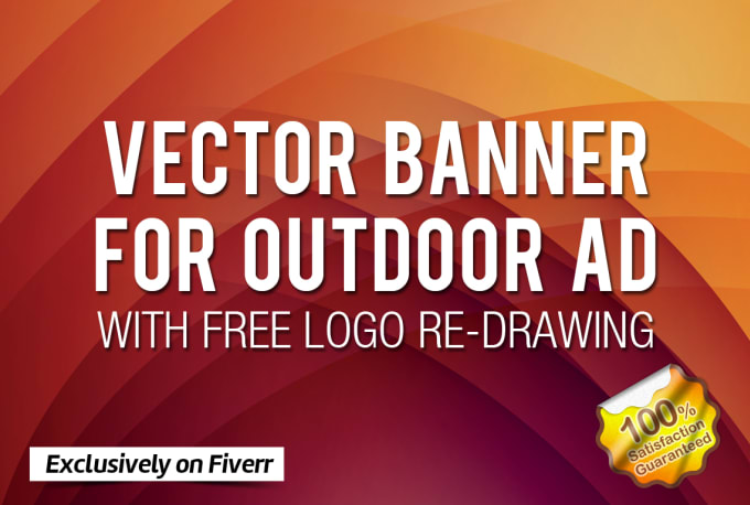 I will design eye catching Outdoor Banner