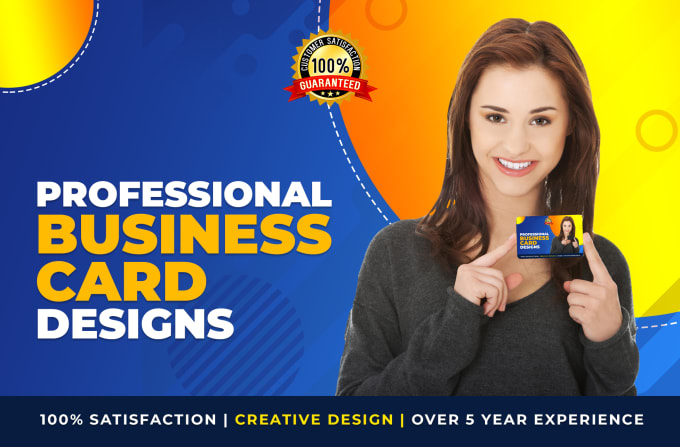 I will design professional unique business card, visiting card